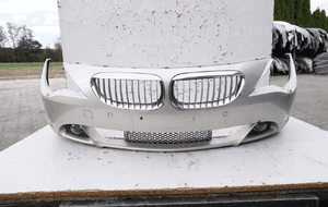 Zderzak przód pdc spryskiwacze halogeny bmw 6 E63 E64 A14 mineral silber 1