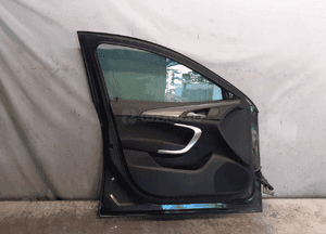 Drzwi przód przedni lewe opel insignia Z177 szary grafitowe 4