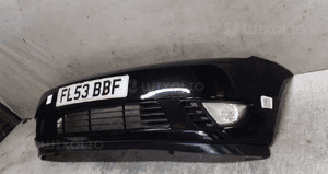 Zderzak przód przedni do ford fiesta vi MK.6 przedlift D2 czarny halogeny 3