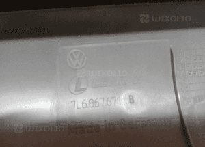 Tapicerka osłona klapy bagażnika lewa VW Touareg 7L6867671B 4