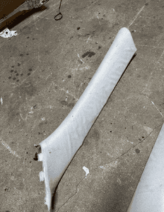 Mercedes ml 163 słupki A słupek osłona słupka 5