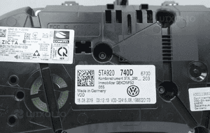 LICZNIK ZEGARY VW TOURAN III 5TA 53604K 5TA920740D 5