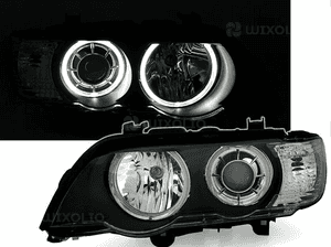 Lampy REFLEKTORY BMW X5 E53 99-03 D2S/H7 XENON LED 2