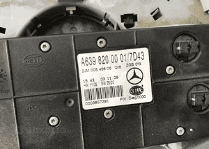 Lampka wnętrza podsufitki Mercedes Vito W639 6398200001 9