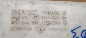 Zbiorniczek płynu spryskiwaczy Renault Clio III 7701058023 6