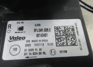 Lampa przednia przód prawa seat tarraco full led 5FJ 2018- 18