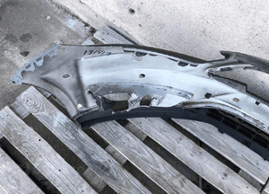 Zderzak przód przedni ford focus MK3 iii 3 lift fl 2014-  spoiler kratka 4