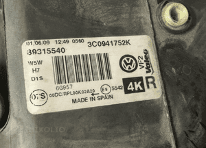 Vw passat B6 3C0 bixenon prawy 08-10 4