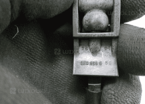 Dysza spryskiwaczy podgrzewany spryskiwacz VW Touareg 6E0955986 3