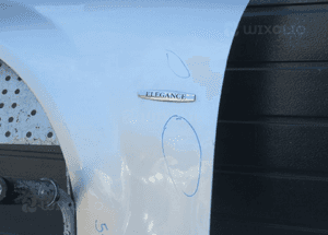 Błotnik przedni przód lewy mercedes c-klasa W204 2007- 4