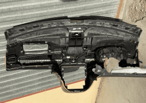 Mercedes R 251 konsola deska kokpit oryginał czarna antracyt kratka dekor panel poduszka air bag 5