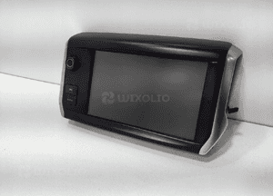 WYŚWIETLACZ EKRAN MONITOR NAWIGACJI PEUGEOT 208 I 9812862880 2012-2019 3