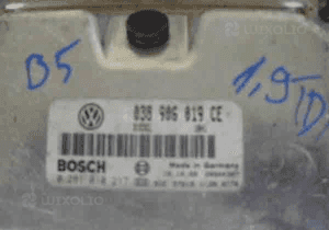 Audi A4 A6 VW 1.9 TDI Komputer sterownik silnika 2