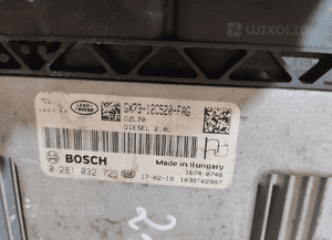 STEROWNIK SILNIKA KOMPUTER JAGUAR XF X260 XE 2.0D GX7312C520FAG 0281032729 4