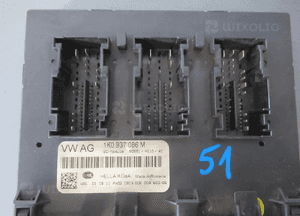 Moduł komfortu sterownik viw golf v 1K0937086M 3