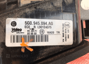 Vw golf 7 lift lampa tylna prawa 17- 3