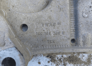 ZAWIESZENIE SANKI WÓZEK PRZÓD VOLKSWAGEN AUDI 1K0199369F 2
