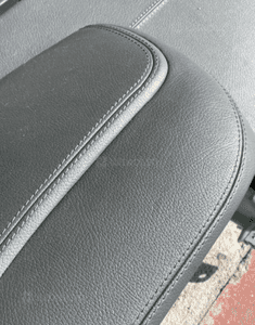 Mercedes CL 216 S 221 konsola szara kokpit skórzany pulpit  deska oryginał 5