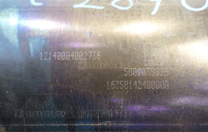 Filtr dpf iveco stralis euro 6 5802039929 5
