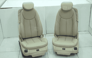 Fotele fotel pasazer kierowca kolor beige 205A wentylowane mercedes sl R230 5