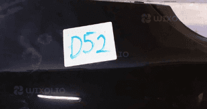 Zderzak tył tylny do peugeot 207 czarny kod kolor exl czarny 2