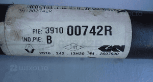 Półoś prawa 391000742R Megane Scenic IV 1,5 DCI 18 2