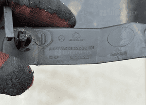 Mercedes-benz W447 listwa nakładka narożnik zderzaka prawy tył A4478850522 6