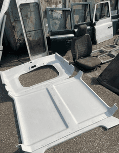 land rover defender maska zderzak błotnik podufitka drzwi ramka maska dach (mag) 7