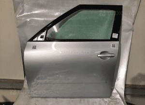 Drzwi przód przednie lewe do skoda fabia ii 2 5D 5 drzwi hb 9102 srebrny 1