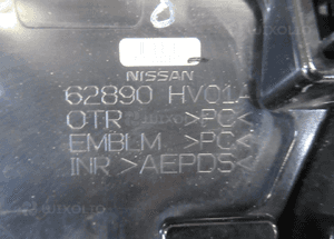 Grill gril atrapa nissan qashqai ii 2 lift 2017-2021 18
