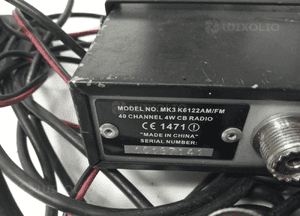 radio cb mk3 k6122am/fm 6