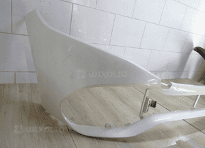 Mercedes eqs V297 W297 A297 zderzak przedni 21- A2978850304 2