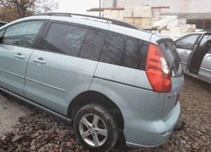 Mazda 5 05-10 Klapa tylna bez szyby tylnej  tył z klapy kolor 32b 3
