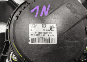 Wentylator chłodnicy obudowa fiat doblo ii 1.3 m-jet euro 6 00521017600 17- 10
