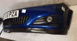 Zderzak przód przedni opel astra h 3 iii gtc + halogeny kod kolor Z21B granatowy 2