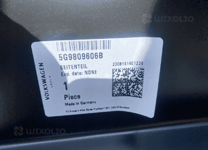 Vw golf 7 vii kombi 5G9 błotnik tylny poszycie 3
