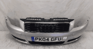 Zderzak przód przedni audi A3 8P LA7W srebrny do malowania !!! 5
