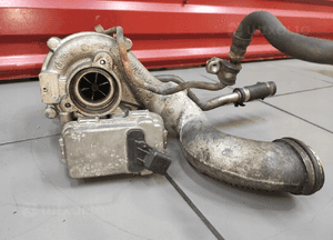 Bmw N57 3.0D F01 F10 E70 turbosprężarka mała nastawnik turbina bdb oryginał 8