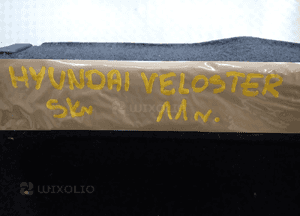Półka bagażnika hyundai veloster 5