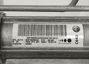 ALFA ROMEO 159 ALFA BRERA ALFA 939 SPIDER PRZEKŁADNIA KIEROWNICZA UK NOWY ORYGINAŁ 13