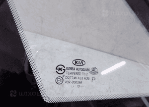 Kia sorento ii lift 2013 szyba karoseryjna lewa tył 5