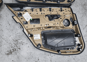 BOCZKI na drzwi Alcantara Komplet BMW 5 F10 F11 EU 15