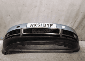 Zderzak przód przedni audi A4 B6 małysz LY7H błękitny halogeny 1