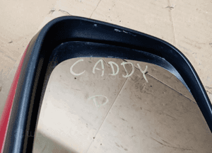Lusterko zewnętrzne prawe manualne Europa VW Caddy III 11
