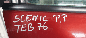 Drzwi prawy przód przednie prawe Renault Scenic II TEB76 8