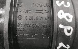 Przepływomierz audi A3 8P 2.0 tdi 0281002461 03G906461B 2005-2008 6