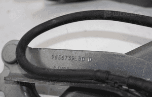 PEUGEOT 308 zawiasy maski silnika '2007-2013 9656739580D 3