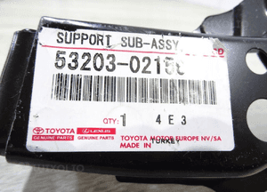 Pion lewy przód toyota corolla E16 53203-02150 3