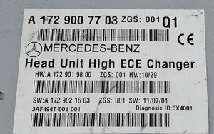 Mercedes-Benz W172 Radio Nawigacja Multimedia HIGH ECE A1729007703 6