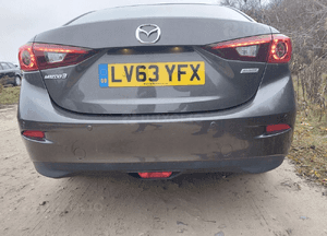 KLAPA TYŁ TYLNA TYLNIA MAZDA 3 III BM SEDAN 4D 13-17 kompletna w kolor 3